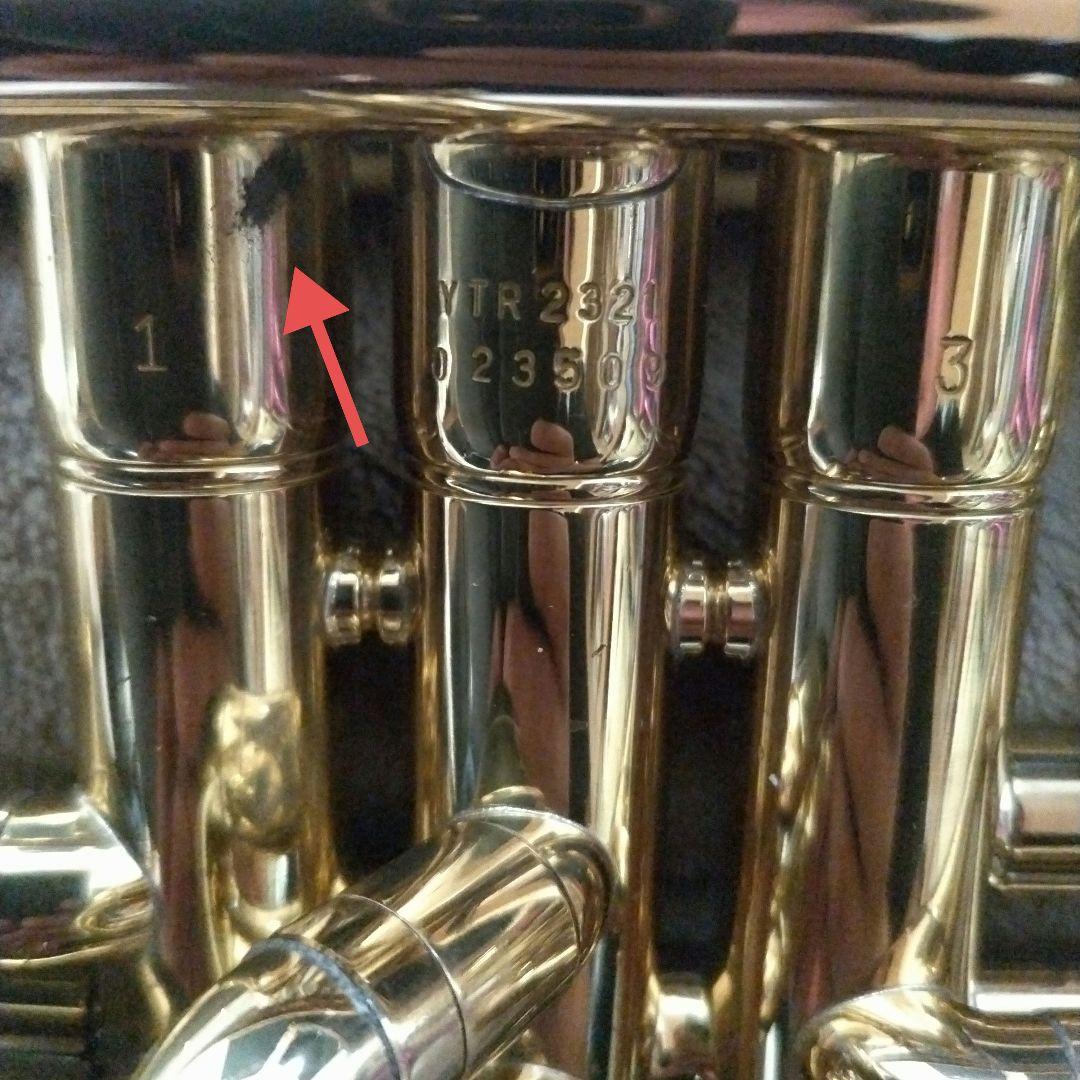 【美品】YAMAHA　トランペット　YTR-2321