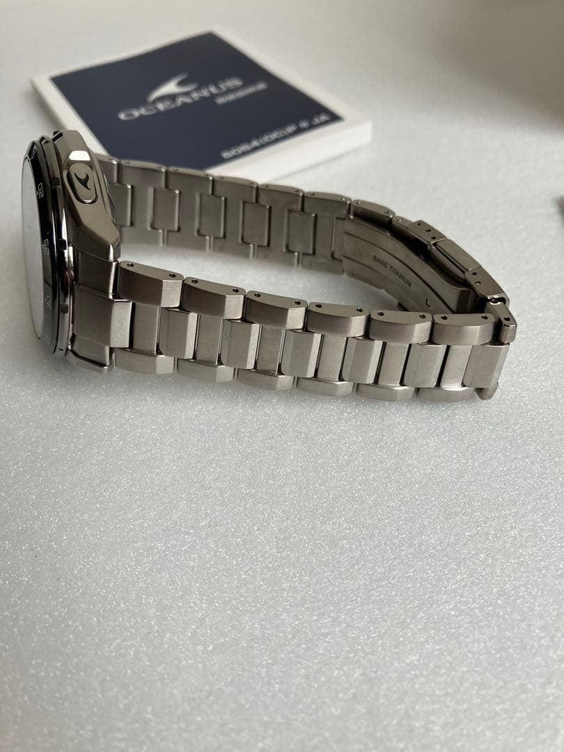 OCEANUS オシアナス OCW-T400 デジアナ　電波ソーラー　チタン