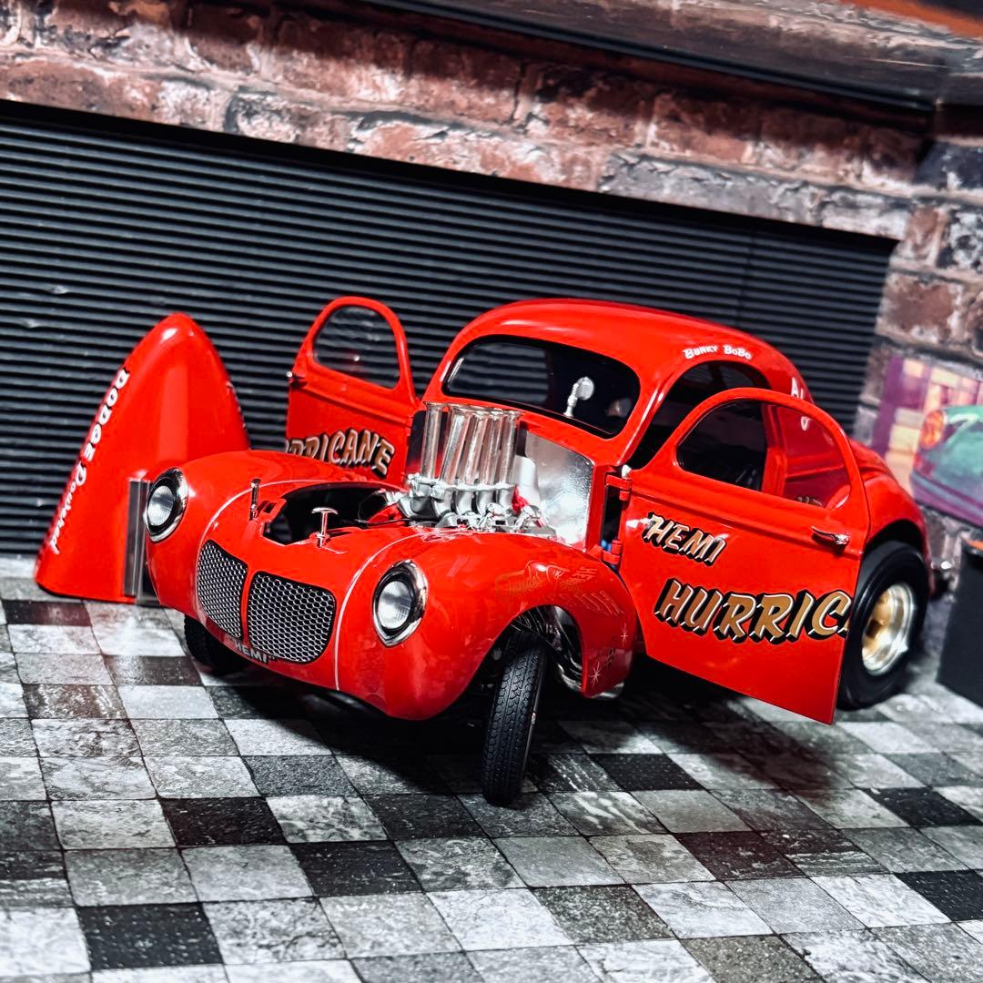 国内未入荷 1/18 ACME '40 WILLYS GASSER HEMI