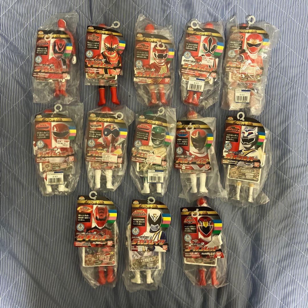 レジェンド戦隊ヒーローシリーズ ソフビセット