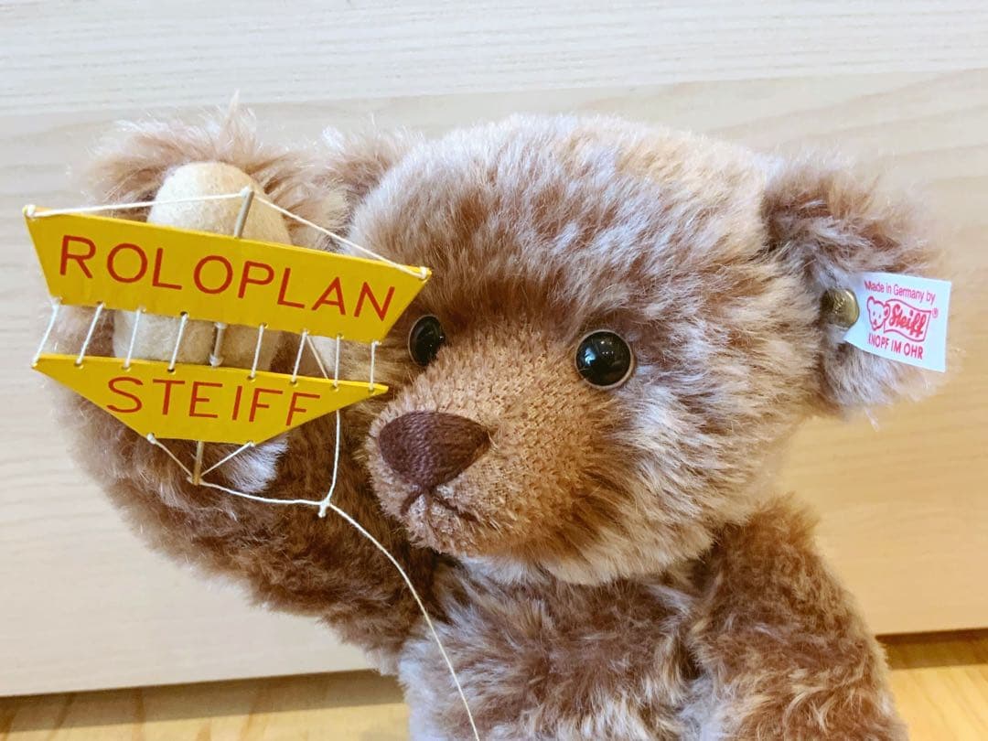 Steiff シュタイフ 限定2000体 テディベア Roloplan 美品