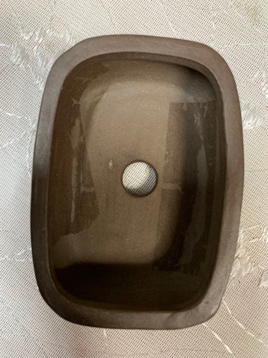 松栄喜美子 盆栽鉢 長方