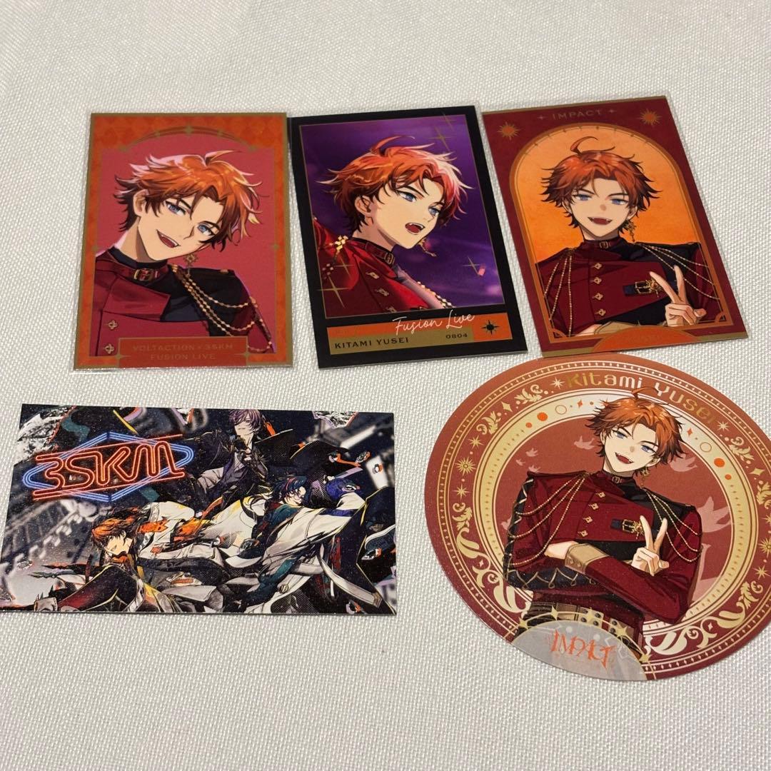 にじさんじ IMPACT チェキ カード コースター 北見遊征 - メルカリ