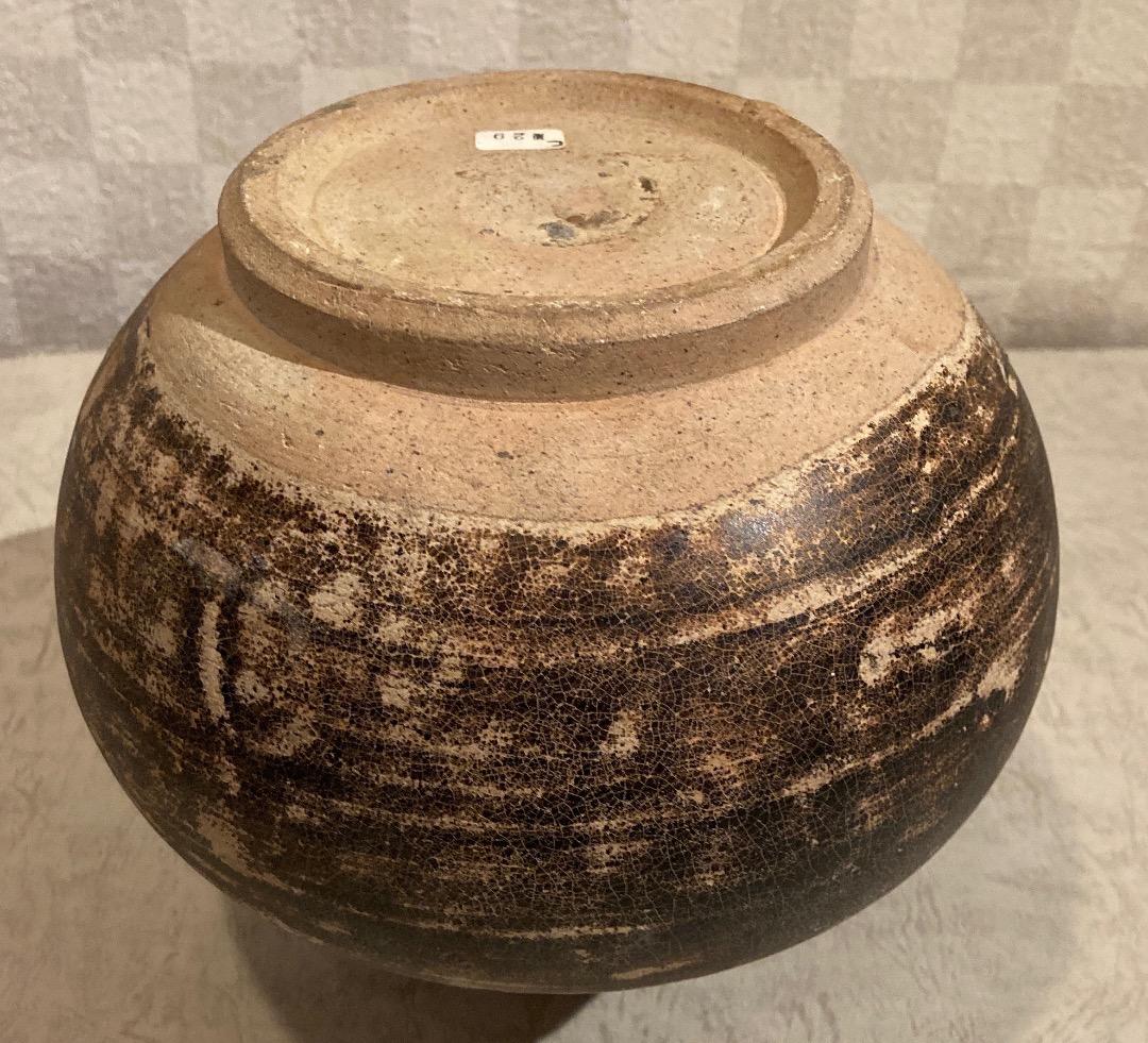 骨董 タイ 古都 スワンカクローク窯の耳付き、花瓶