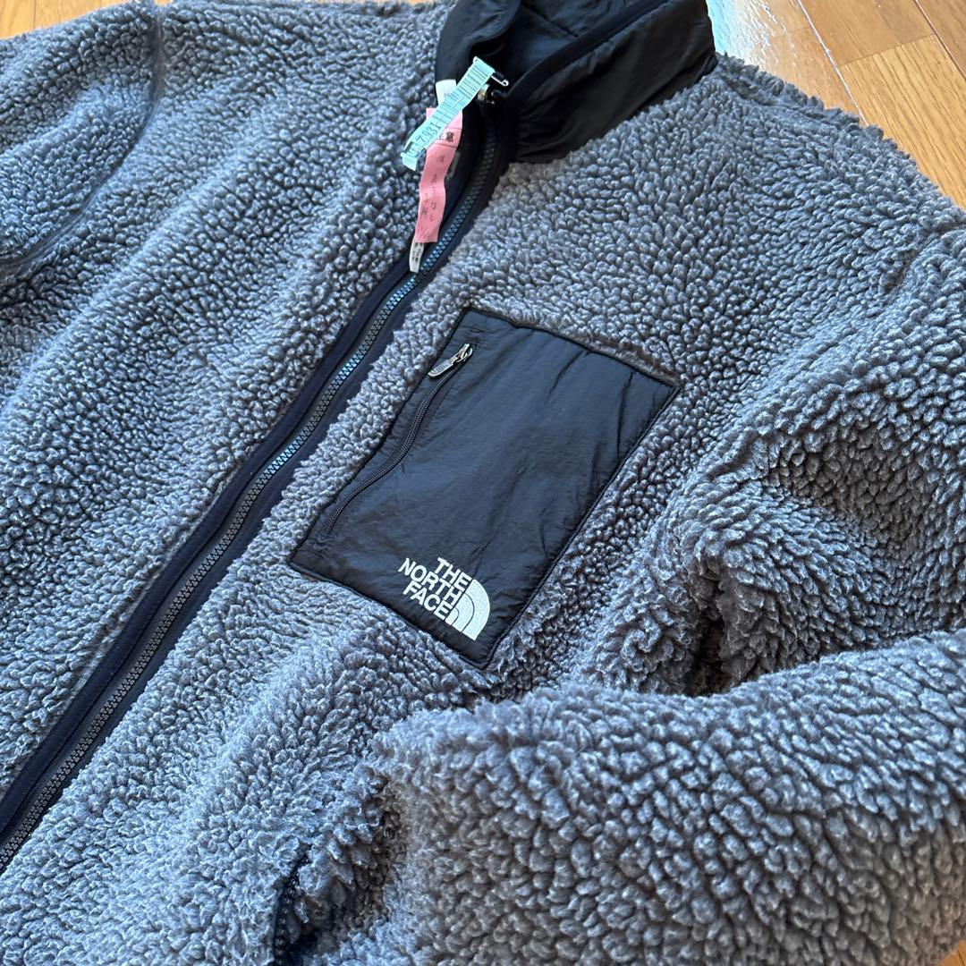 ⭐️ THE NORTH FACE フリースジャケット グレー、2ウェイ
