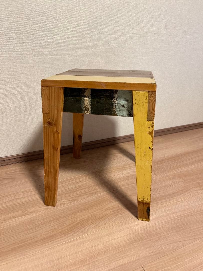 【Piet Hein Eek】SCRAPWOOD STOOL Highgloss