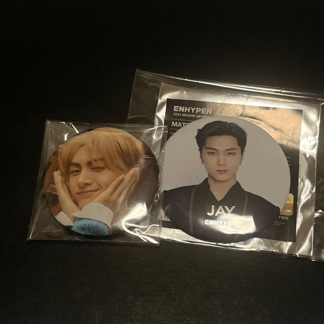 enhypen ジェイ 缶バッジ