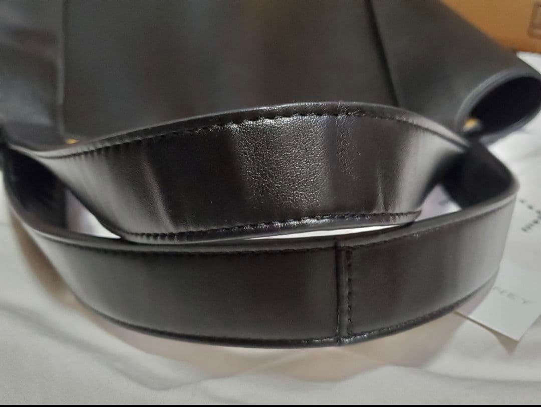 Stella McCartney スクエア ロゴトートバッグ ポーチ付 肩掛け