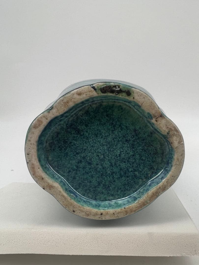 中国大清雍正爐鈞釉梅瓶唐物古美術品 江戸アンティーク