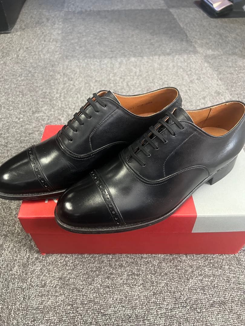 REGAL インペリアルグレード ストレートチップ ブラック