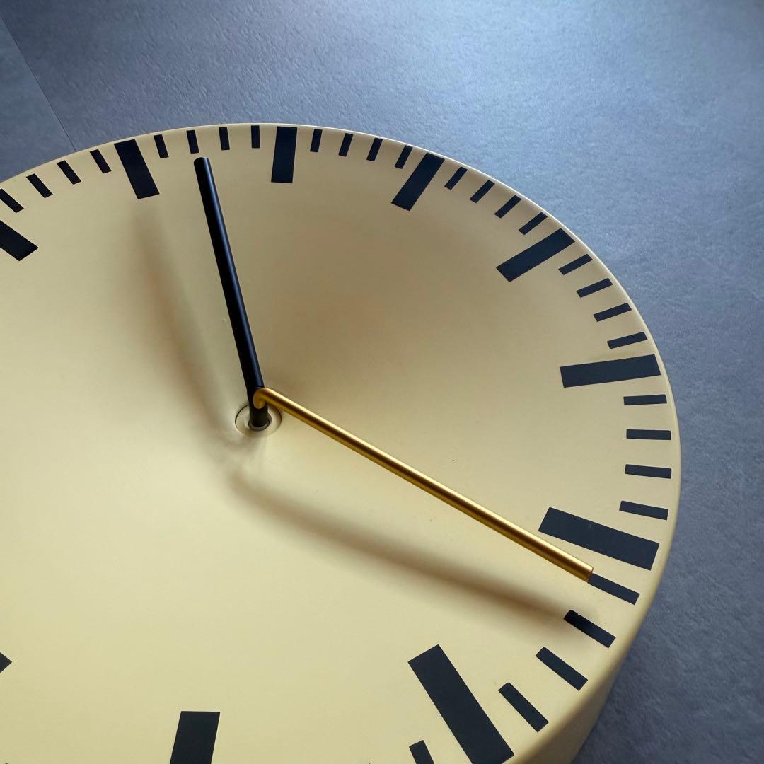 【専用】HAY アナログ掛け時計　Shane Schneck 北欧　イエロー