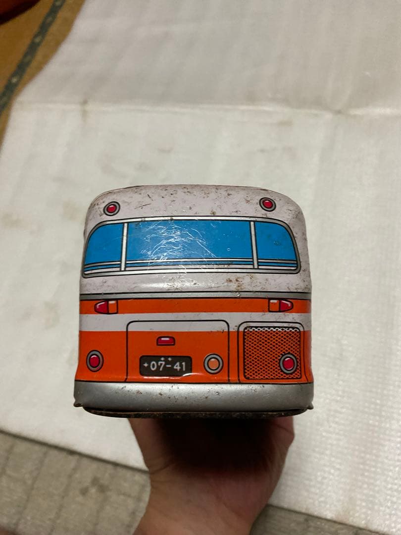 日本観光バス／ブリキカー。DAIYA社製。【キズとか錆がございます】。