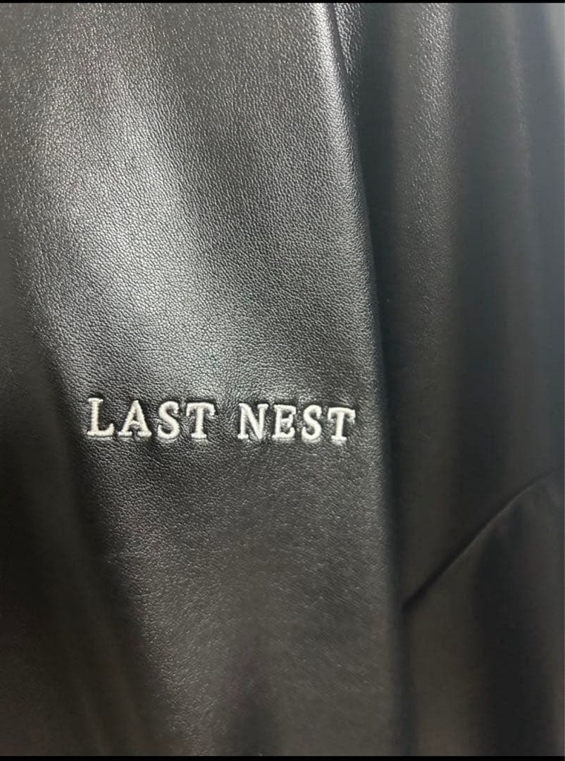 S*様 LAST NEST LEATHER ZIP HOODIE