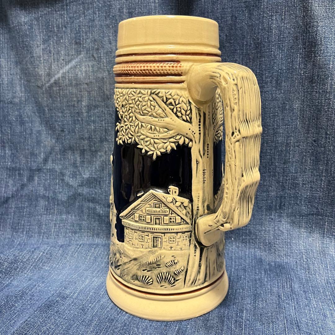 Vintage 西ドイツ ビールジョッキ ビアジョッキ 陶器製 アンティーク