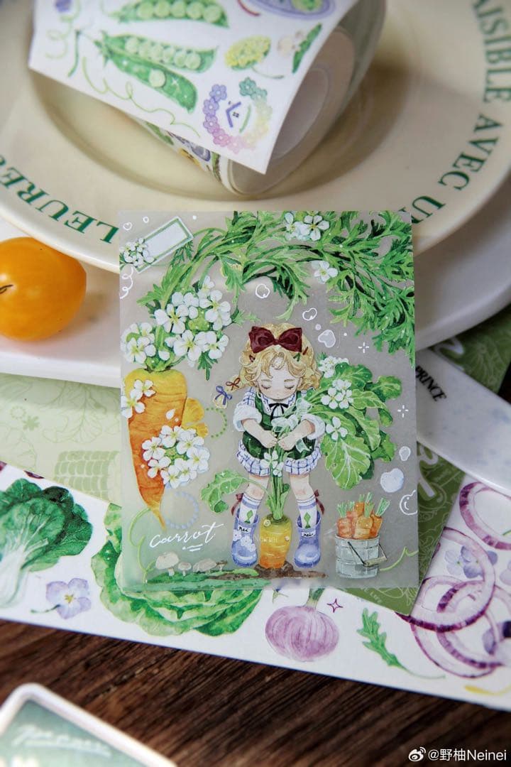 海外人物 マスキングテープ NeiNei 野柚 4点 ⚠️水晶pet（310287 海外
