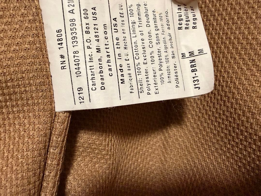 Carhartt アクティブジャッケット M USA製