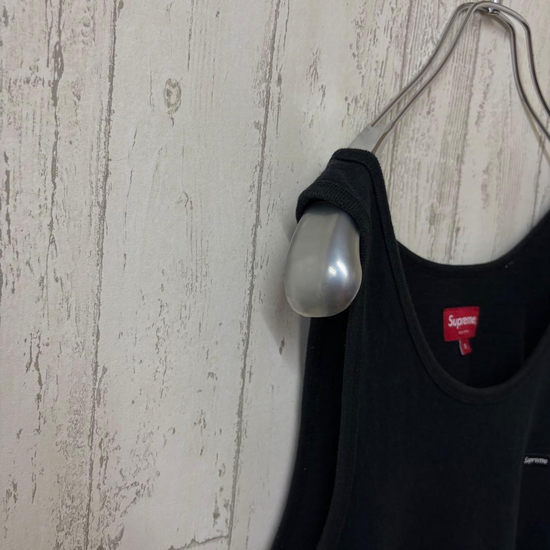 激レア】SUPREME シュプリーム タンクトップ ボックスロゴ 黒 ゆるだぼ