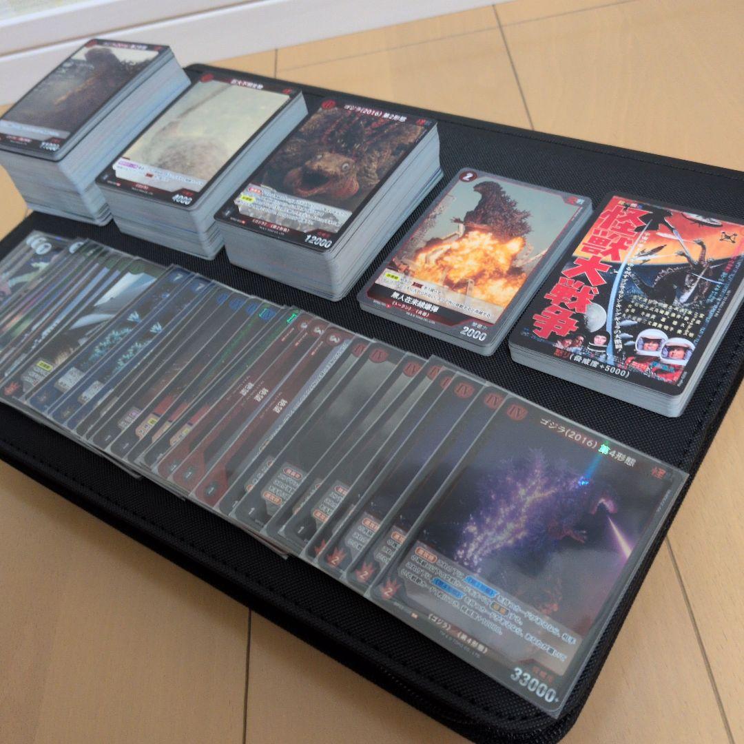 ゴジラカードゲーム 2弾 SR以下　各色4コン+怒りノーマル４コン