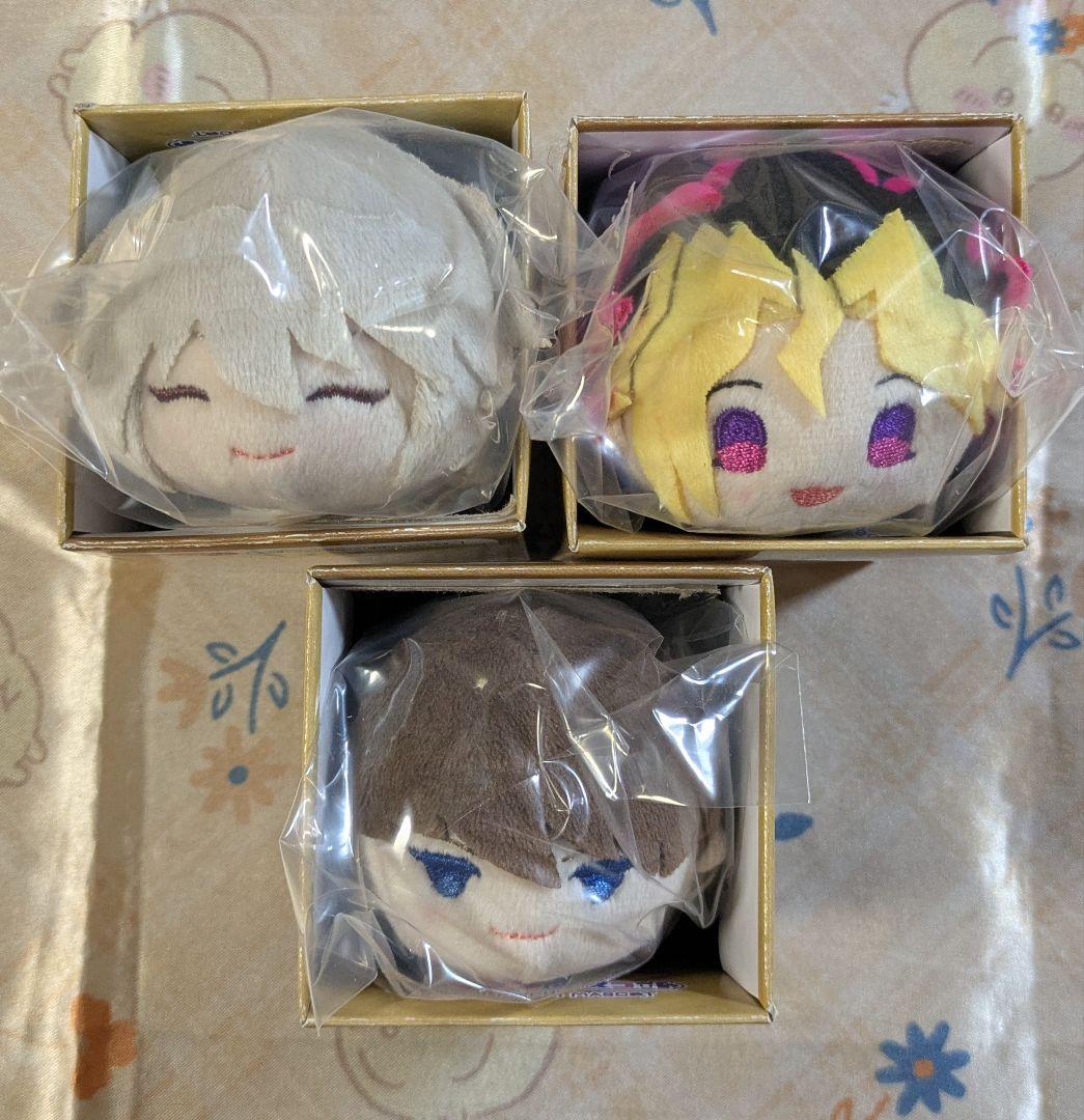 遊戯王 もちもちマスコット 武藤遊戯 海馬瀬人 獏良了 3個セット 未使用