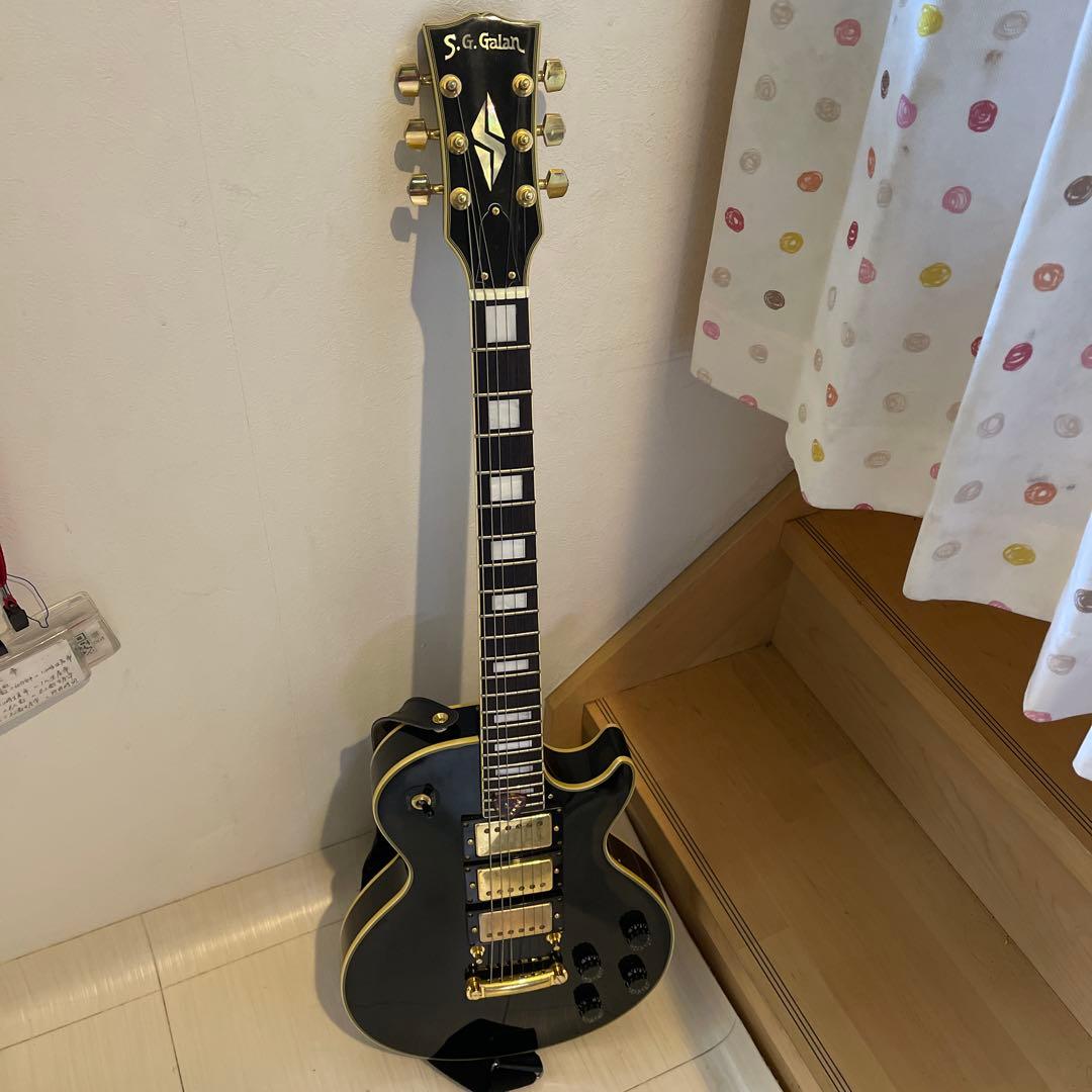 httesS.G. Galan LS3-CUS/B エレキギター ブラック