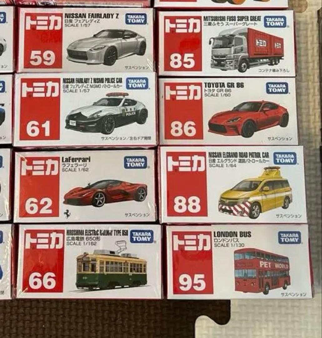トミカ 36台 まとめ売り 新品・未使用品 - メルカリ