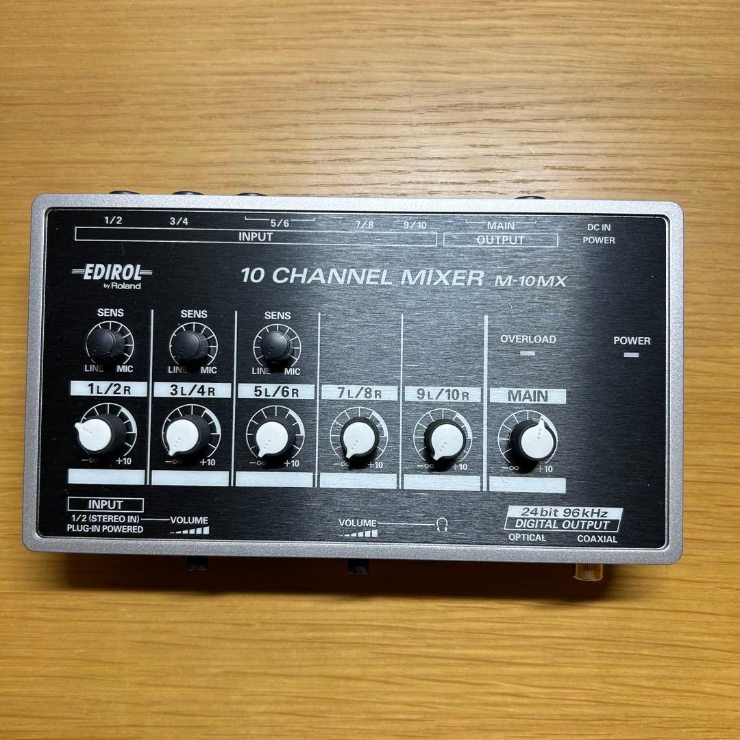 EDIROL 10チャンネルミキサー M-10MX 希少激レア