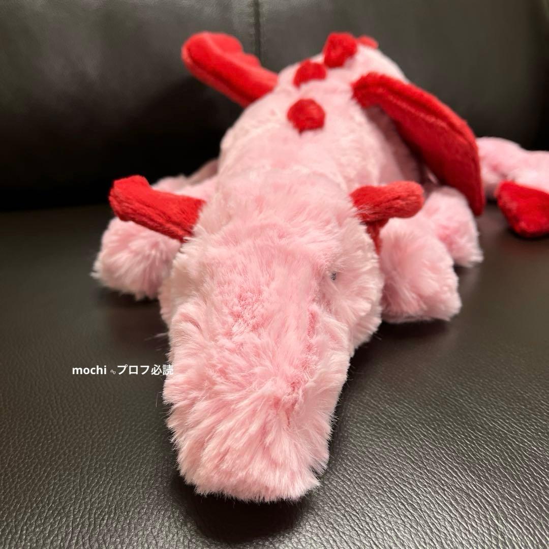  Heart Dragon バレンタイン ドラゴン赤ピンク新品