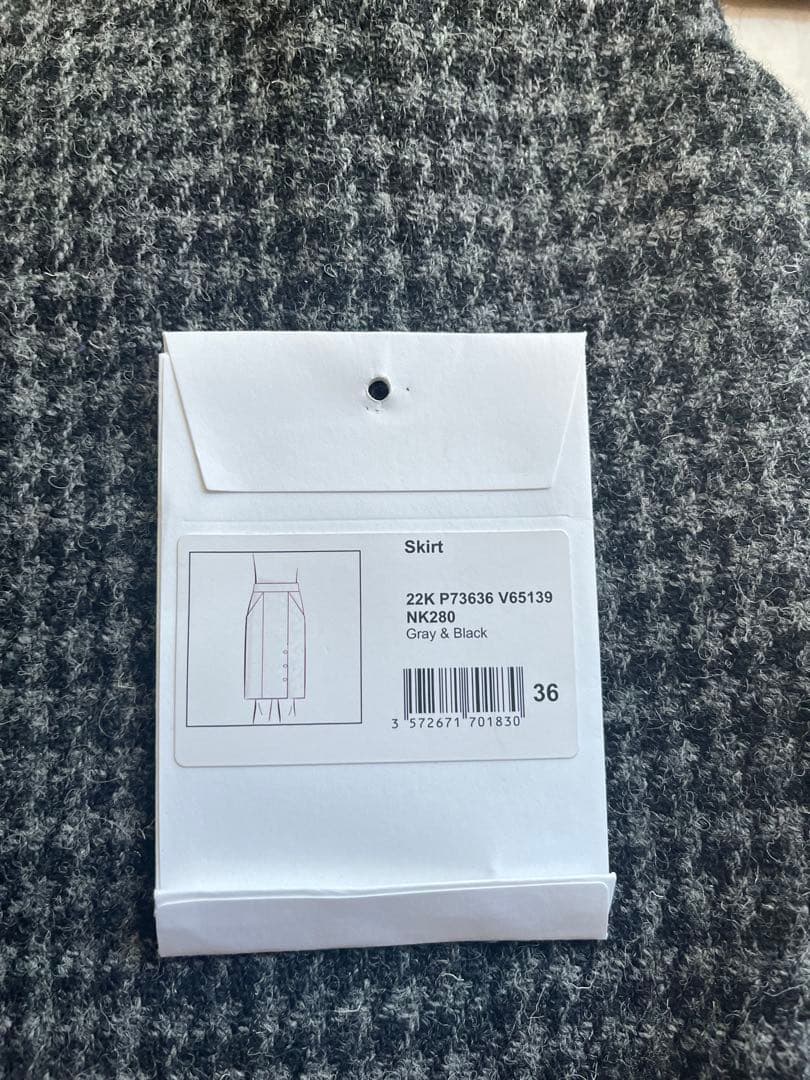 最終値下げ2022aw CHANEL スカート　36