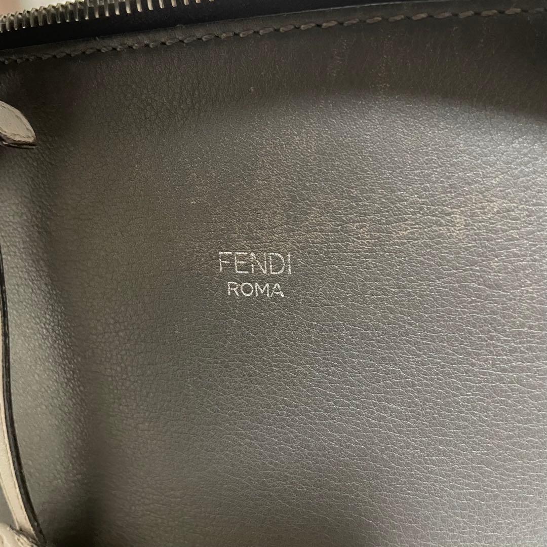 ◆FENDI◆フェンディ バイザウェイ ミディアム ショルダーバッグ グレー