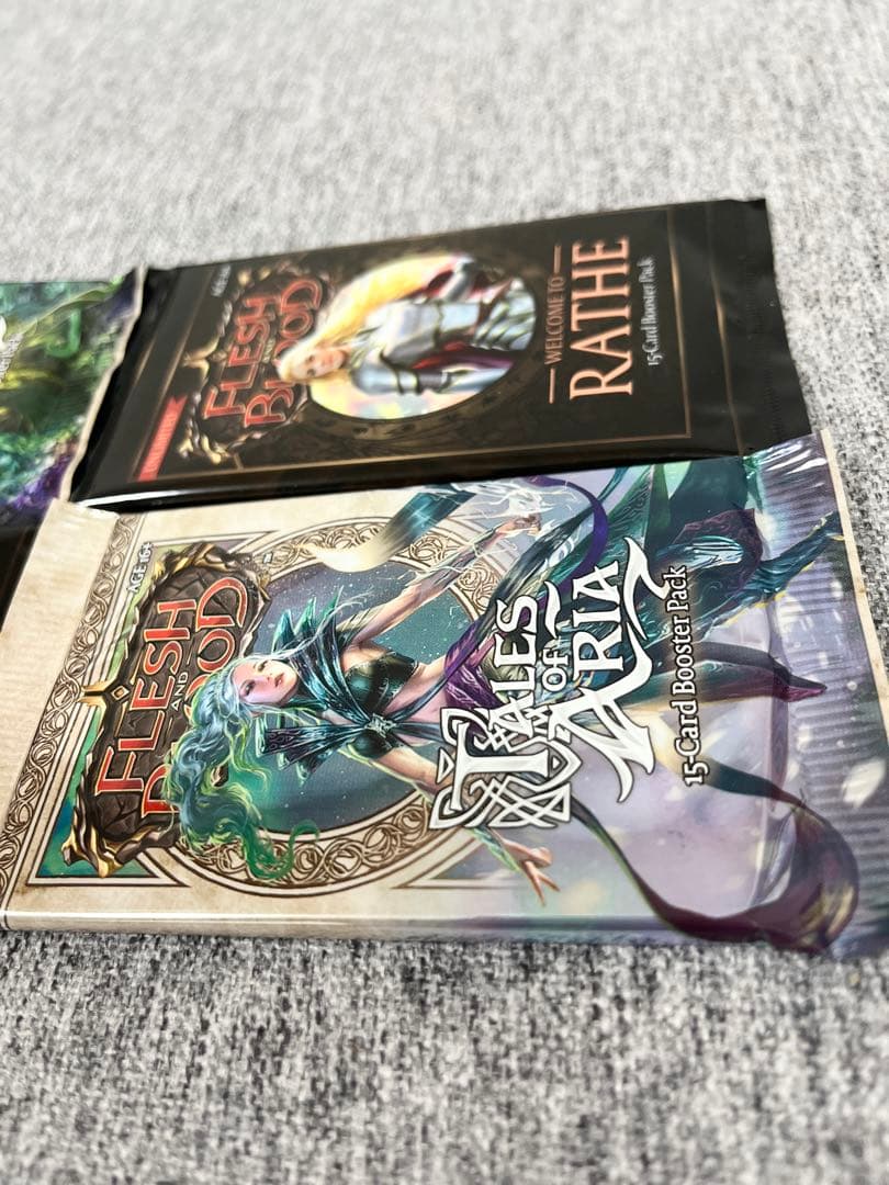 フレッシュアンドブラッド《未開封パック》flesh and blood海外4P