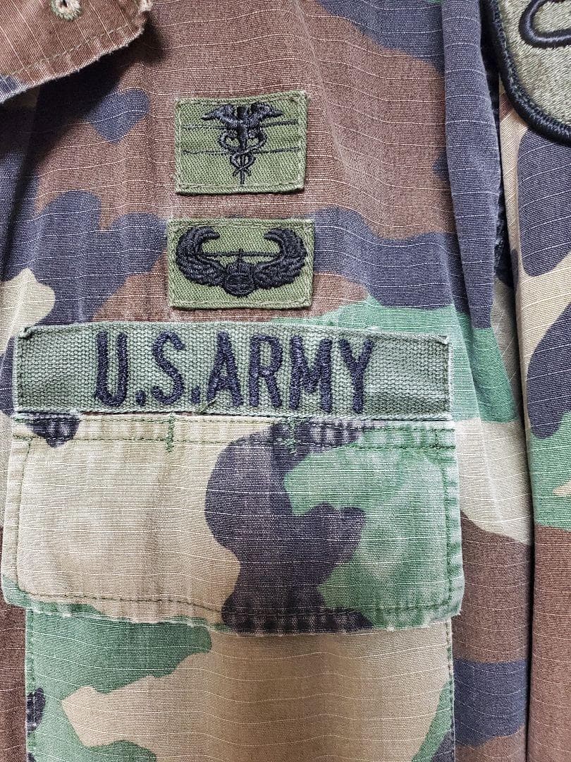 U.S.ARMY米軍 迷彩服 上下セット Lサイズ