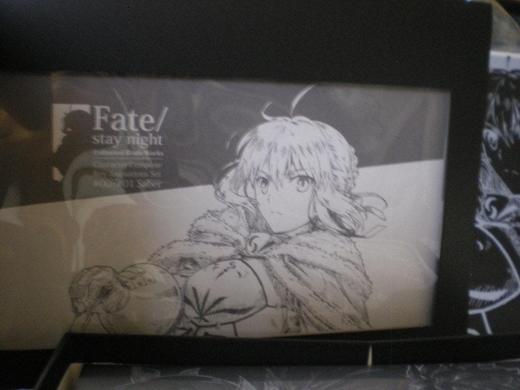 Fate セイバー アニメ原画集セット sn 売上被災地寄付 - メルカリ
