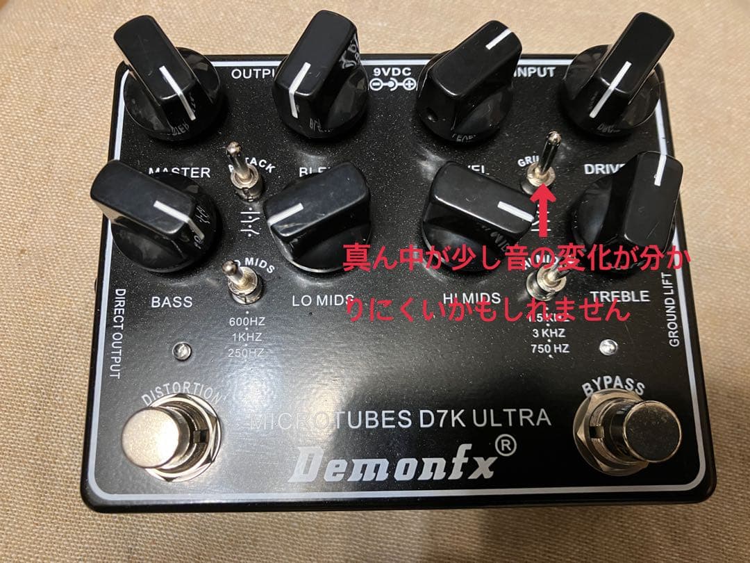 Demonfx MICROTUBES D7K ULTRA ベースエフェクター - メルカリ