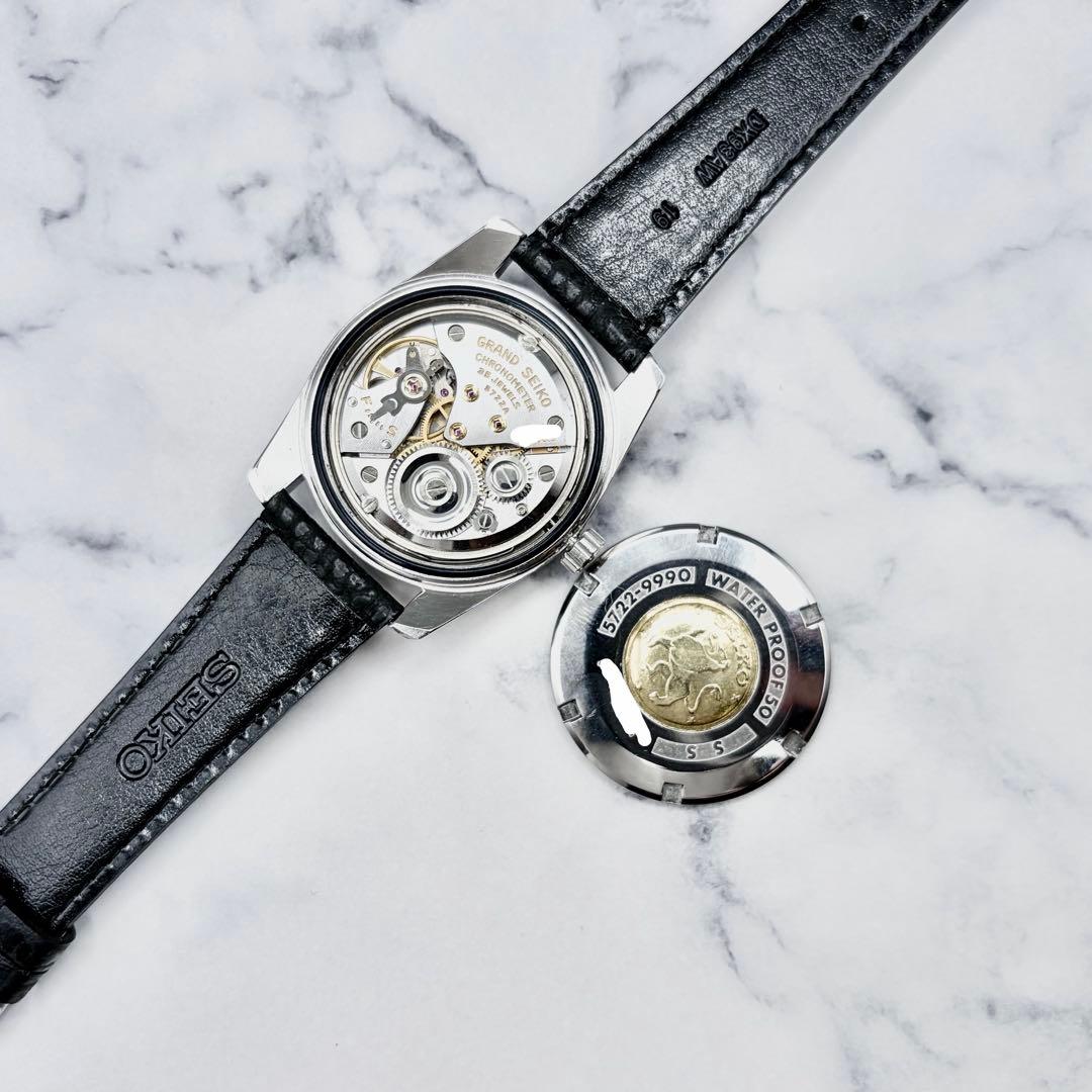 【OH&新品仕上げ済】グランドセイコー セルフデーター 5722-9990