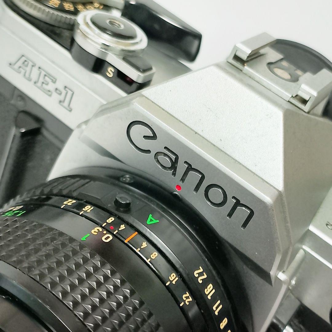 Canon AE-1 フィルム一眼レフカメラ + レンズ 28mm F1:2.8 Canon AE-1 一眼