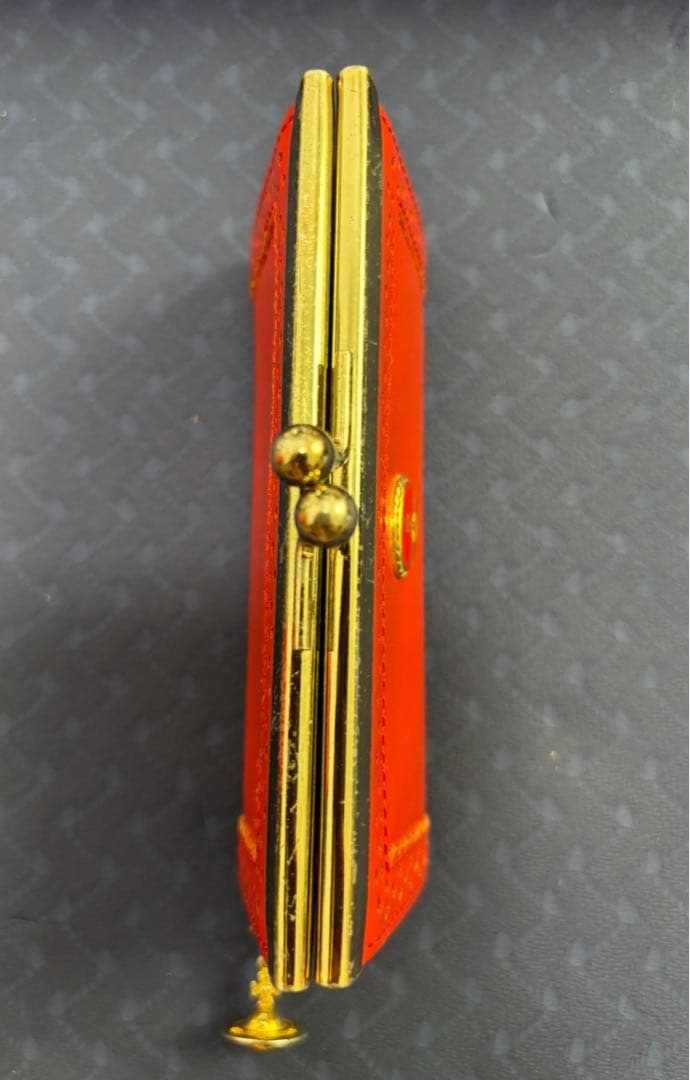 【希少】Vivienne Westwood ケース 赤エナメルボタン