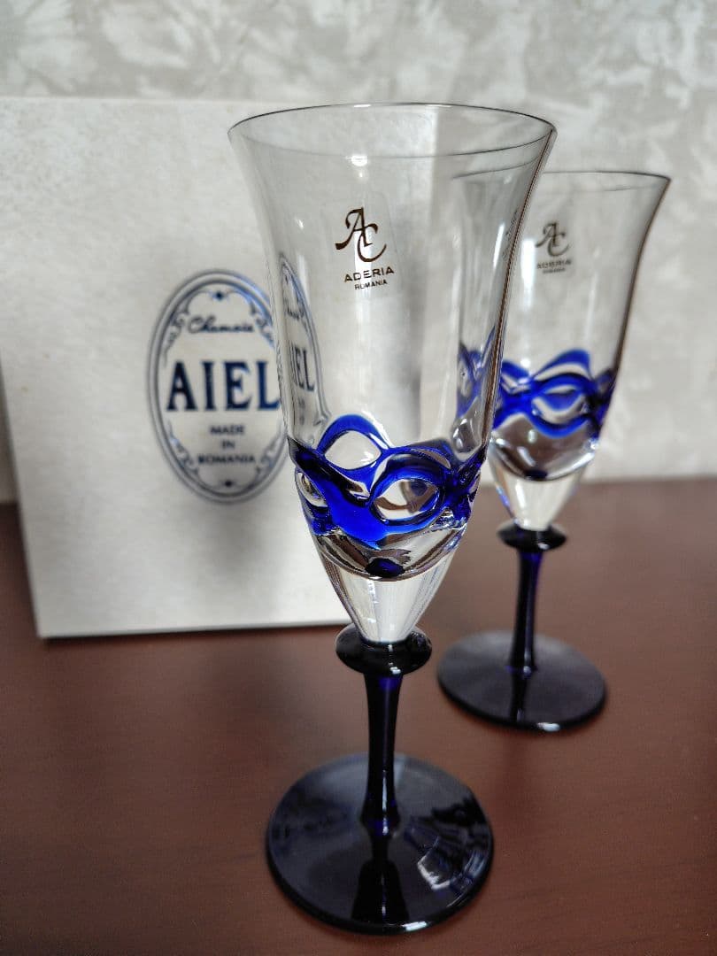 AIEL アデリア シャンパングラス 2個セット ADERIA グラス 食洗機対応 シャンパングラス コップ おしゃれ