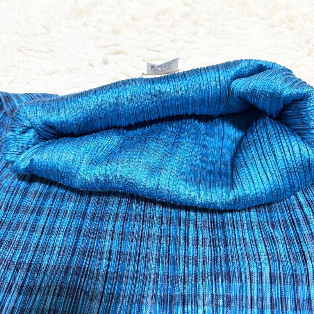 希少/大きい✨プリーツプリーズ　プリーツ加工　変形パンツ　サルエル　チェック