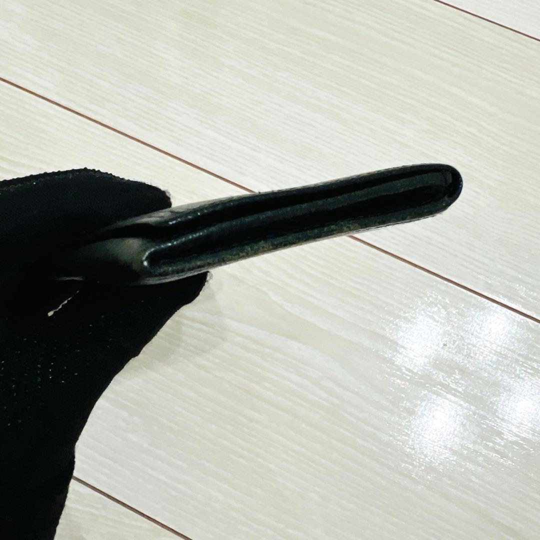 【希少】LOEWE ロエベ ケース 小銭入れ スタッズ レザー グリーン