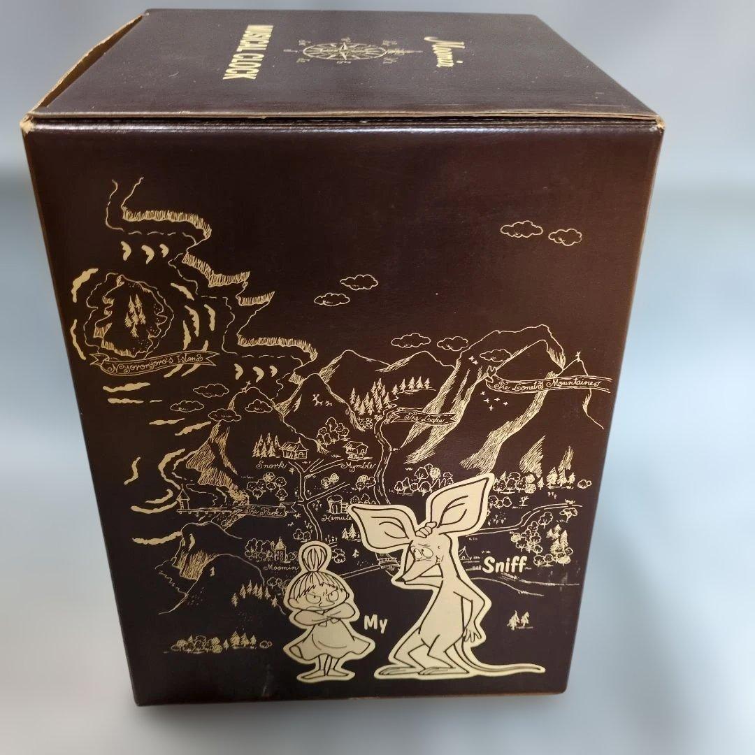 ❤️ジャンク品❤️未使用 廃盤品 Moominムーミンオルゴールクロック
