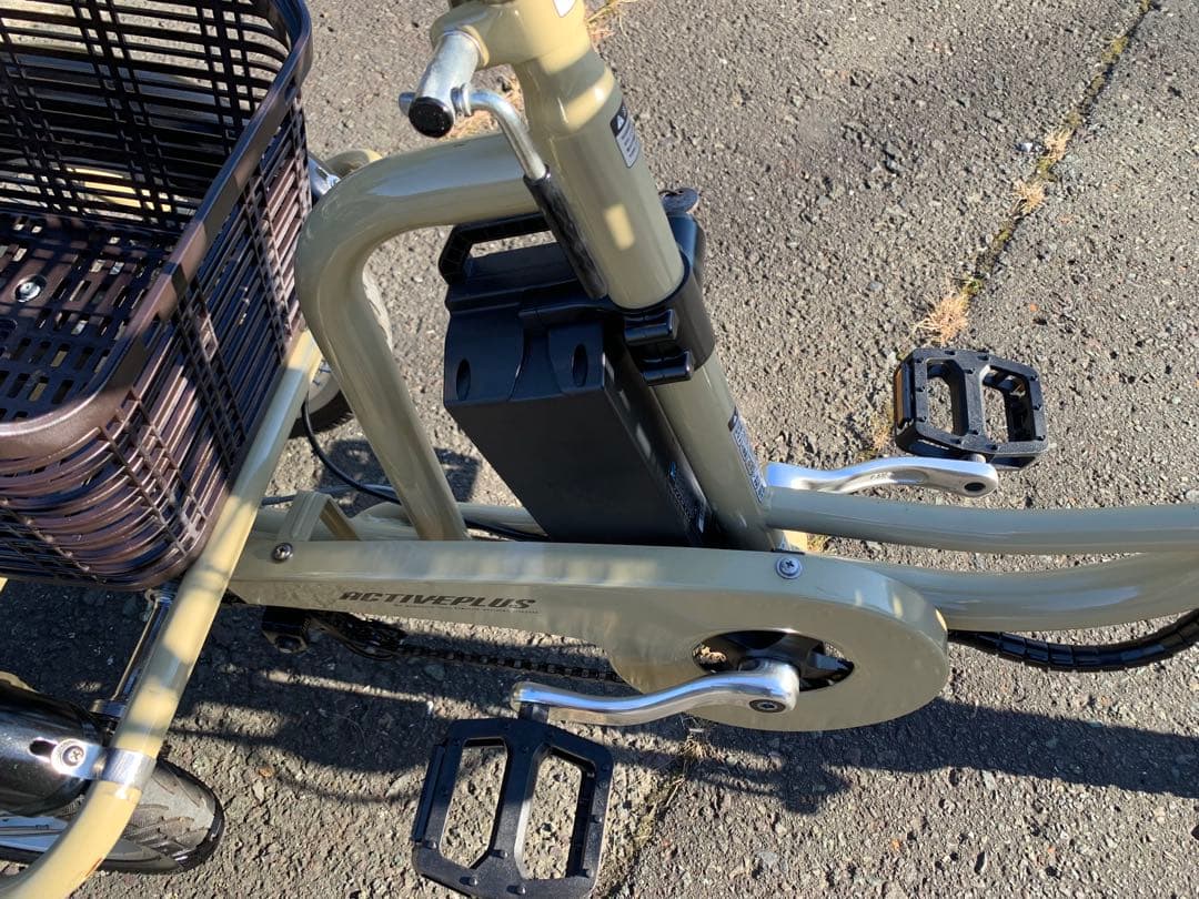 【動作確認済】送料無料ACTIVEPLUS電動アシスト三輪自転車20-16インチ