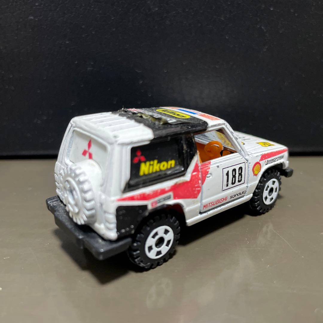 トミカ　三菱　パジェロ　ニコン　日本製　レア　昭和　レトロ　4WD