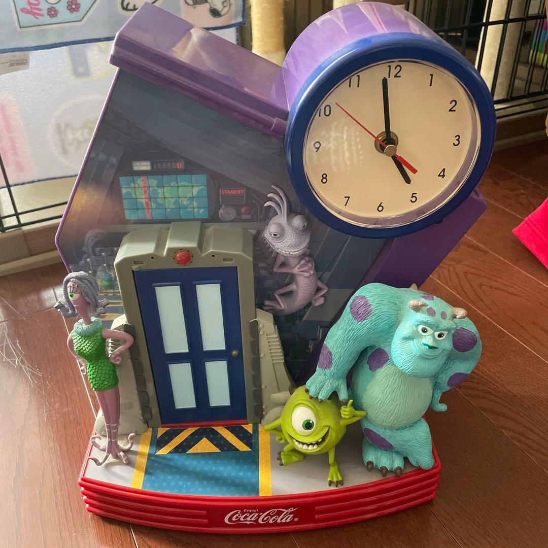 コカコーラ ディズニー モンスターズインクからくり時計 非売品