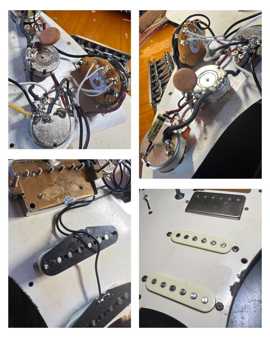 ハードレリック 60sストラトキャスター タイプ アルダーボディサンバースト