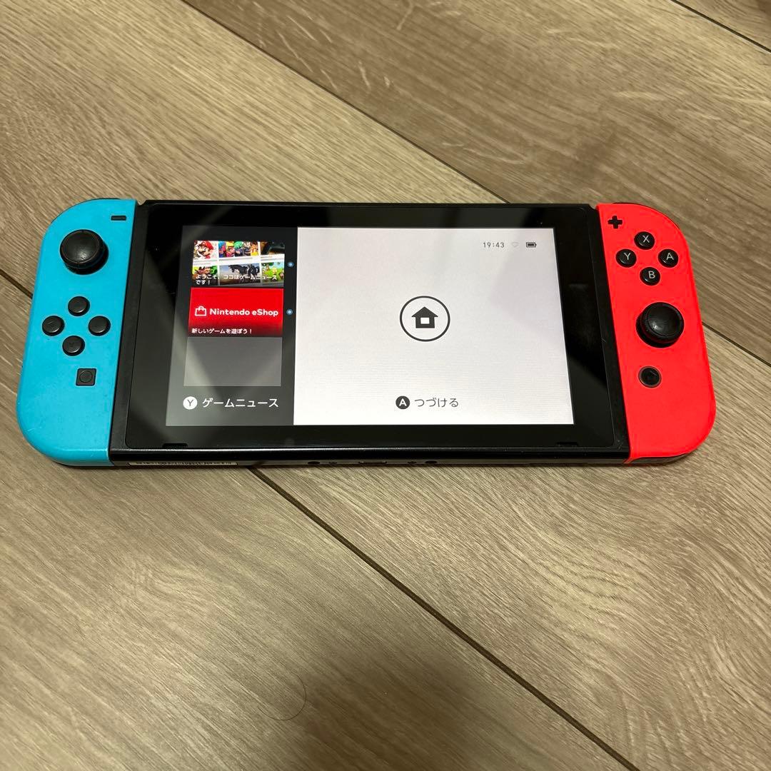 美品　Switch バッテリー強化版　動作品