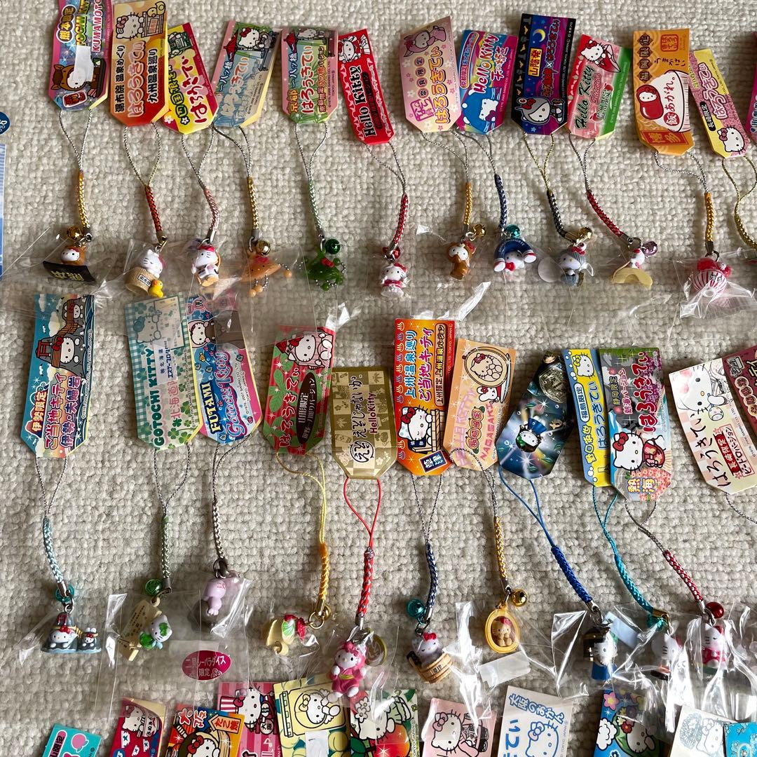 ハローキティ ご当地キティ ストラップ 根付 チャーム　ペン　200個