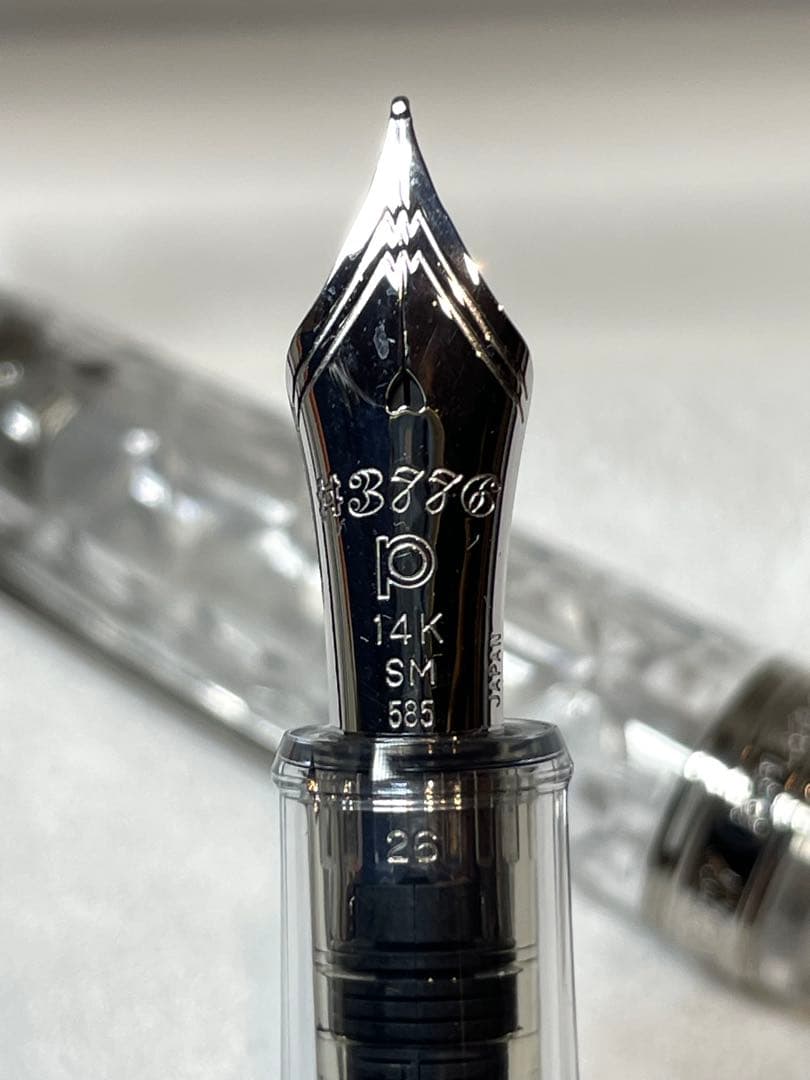 プラチナ 万年筆 #3776 センチュリー 富士旬景シリーズ 第3弾 六花 SM