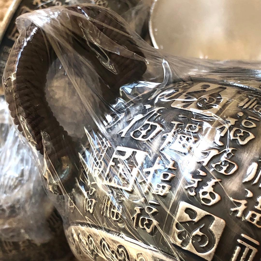 急須 銀福茶道具 茶碗 万福茶道具 銀メッキ 功夫茶碗 インテリアも 未