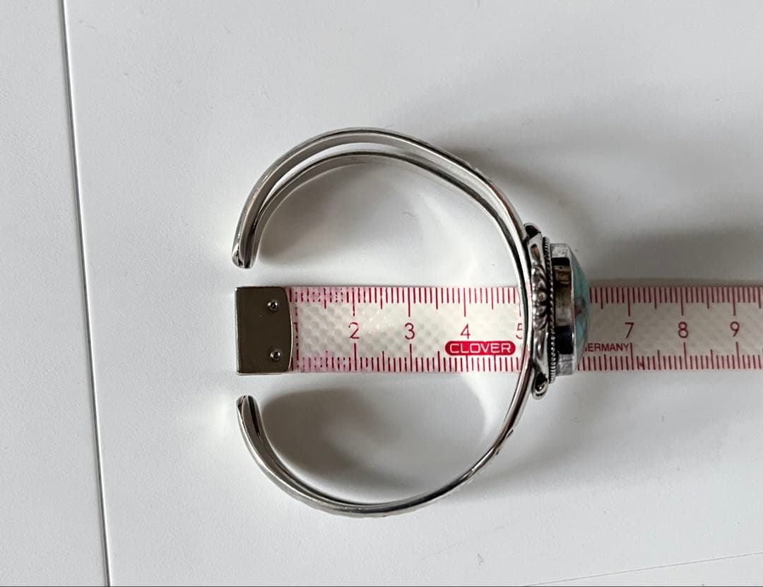 VINTAGE ビンテージ ターコイズ バングル　ブレスレット シルバー925