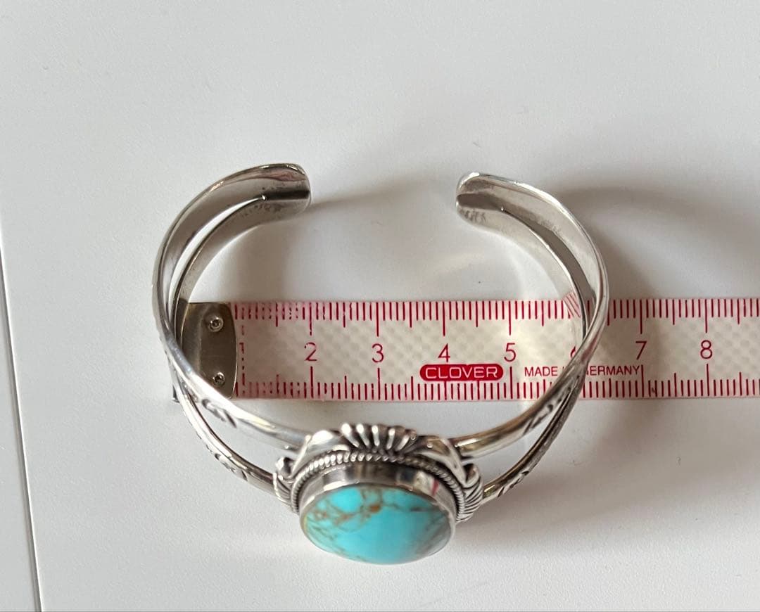 VINTAGE ビンテージ ターコイズ バングル　ブレスレット シルバー925